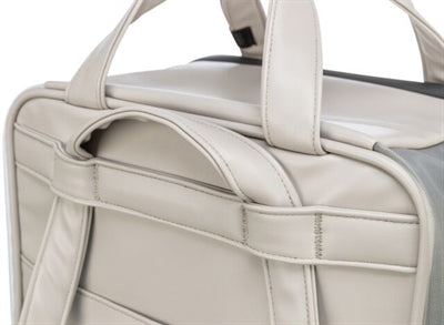 Trixie Hondentas Rugtas Citystyle Kunstleer Lichtgrijs 30X20X40 Cm