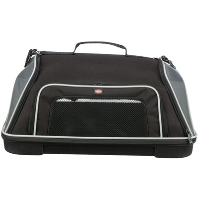 Trixie Hondentas Vliegtuigtas Boarding Zwart / Grijs 55X40X23 Cm