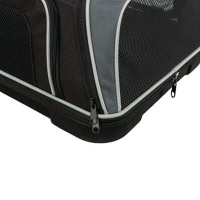 Trixie Hondentas Vliegtuigtas Boarding Zwart / Grijs 55X40X23 Cm