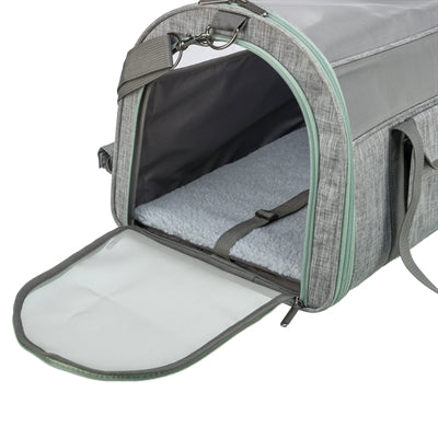 Trixie Hondentas Dillon Grijs / Mintgroen 54X32X33 Cm