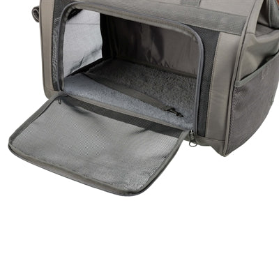 Trixie Hondentas Finlay Zwart / Grijs 43X26X32 Cm