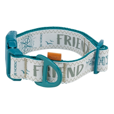 Trixie Halsband Hond Be Nordic Extra Breed Petrol 25-36X2,5 Cm