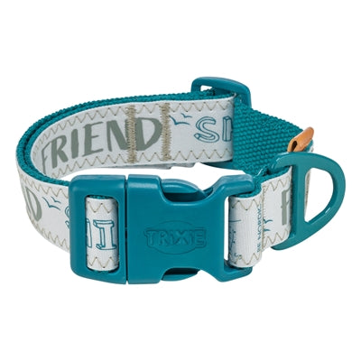 Trixie Halsband Hond Be Nordic Extra Breed Petrol 25-36X2,5 Cm