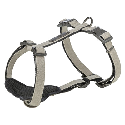 Trixie Hondentuig Citystyle H-Tuig Katoen Lichtgrijs 30-44X1 Cm