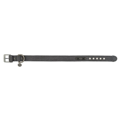 Trixie Halsband Hond Citystyle Extra Breed Katoen Zwart 25-32X2,5 Cm