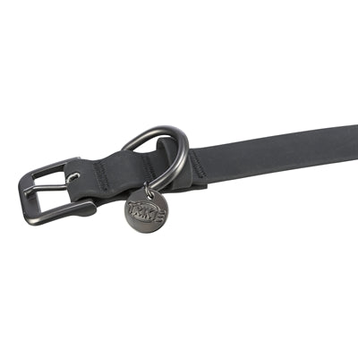 Trixie Halsband Hond Citystyle Pvc Zwart 25-32X2 Cm
