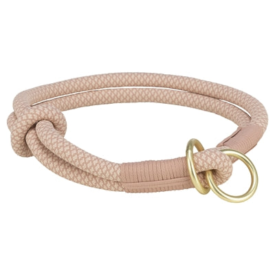 Trixie Halsband Hond Soft Rope Halfslip Roze / Lichtroze 25X0,6 Cm