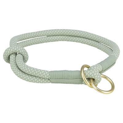 Trixie Halsband Hond Soft Rope Halfslip Salie / Mintgroen 25X0,6 Cm