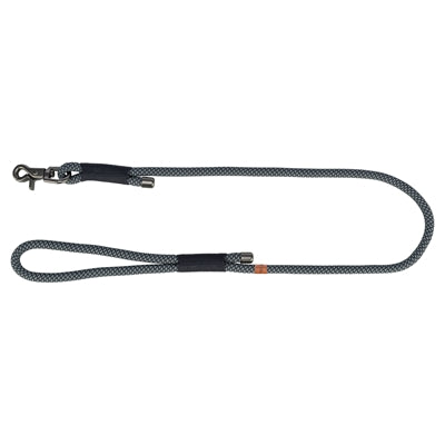 Trixie Hondenriem Soft Rope Zwart / Grijs 120X0,6 Cm