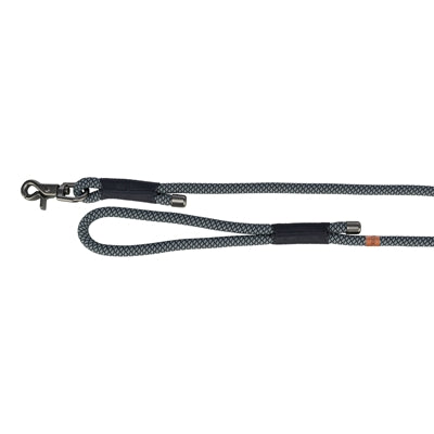 Trixie Hondenriem Soft Rope Zwart / Grijs 120X0,6 Cm