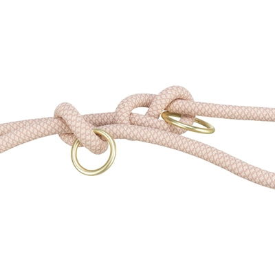 Trixie Hondenriem Soft Rope Verstelbaar Roze / Lichtroze 200X0,6 Cm