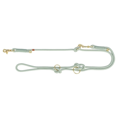 Trixie Hondenriem Soft Rope Verstelbaar Salie / Mintgroen 200X0,6 Cm