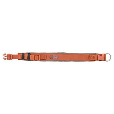 Trixie Halsband Hond Premium Extra Breed Roest / Grafiet Grijs 53-62X5 Cm