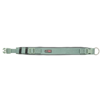 Trixie Halsband Hond Premium Extra Breed Salie / Grafiet Grijs 27-35X2,5 Cm