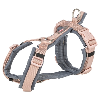 Trixie Hondentuig Premium Trekking Blush / Grafiet Grijs 32-38X1,3 Cm