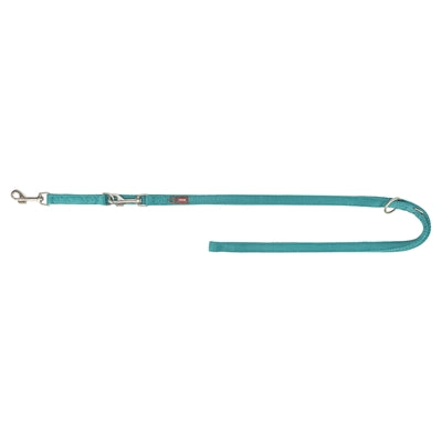Trixie Hondenriem Premium Verstelbaar Tweelaags Aqua 200X1 Cm