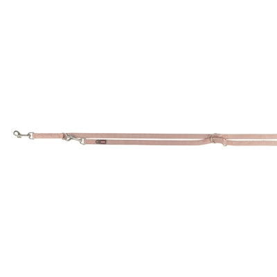 Trixie Hondenriem Premium Verstelbaar Tweelaags Blush 200X1 Cm