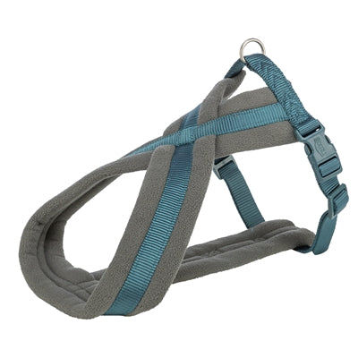 Trixie Hondentuig Premium Touring Petrol 30-55X1,5 Cm