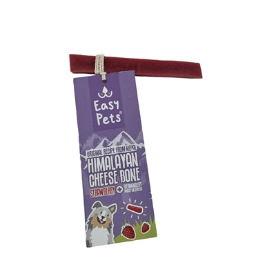 Easypets Himalayan Cheese Bone Kaas Bot Aardbei Xs