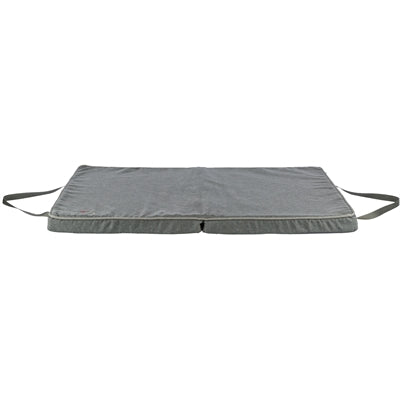 Trixie Hondenkussen Matras Samoa Vital Waterafstotend Opvouwbaar Donkergrijs 100X70 Cm
