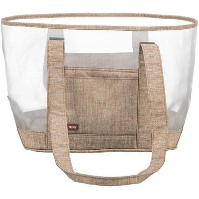 Trixie Hondentas Mary Transparant / Zand 53X20X30 Cm