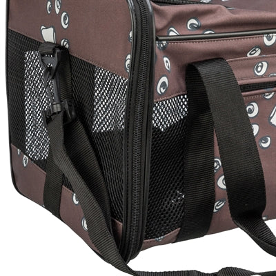 Trixie Hondentas Adrina Met Print Bruin 42X26X27 Cm