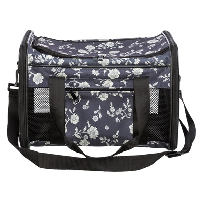 Trixie Hondentas Adrina Met Print Zwart 42X26X27 Cm