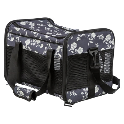 Trixie Hondentas Adrina Met Print Zwart 42X26X27 Cm