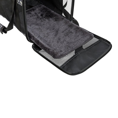 Trixie Hondentas Adrina Met Print Zwart 42X26X27 Cm