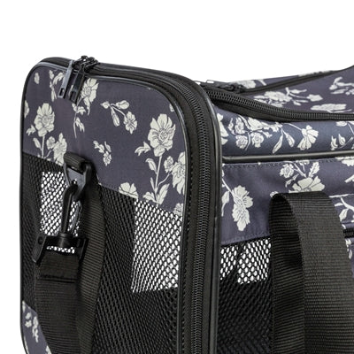 Trixie Hondentas Adrina Met Print Zwart 42X26X27 Cm