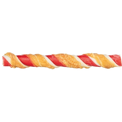 Trixie Denta Fun Barbecue Roll Met Kippenborst 17 Cm 45 Gr 50 St