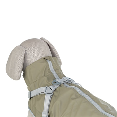 Trixie Regenjas Hond Pontis Rain Met Tuig Olijfgroen 24 Cm