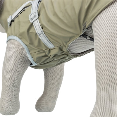 Trixie Regenjas Hond Pontis Rain Met Tuig Olijfgroen 24 Cm