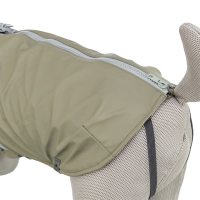 Trixie Regenjas Hond Pontis Rain Met Tuig Olijfgroen 24 Cm