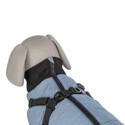 Trixie Hondenjas Pontis Met Tuig Blauwgrijs 24 Cm
