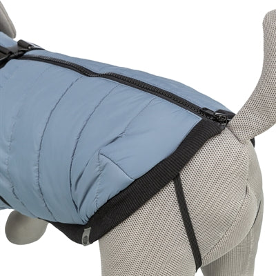 Trixie Hondenjas Pontis Met Tuig Blauwgrijs 24 Cm