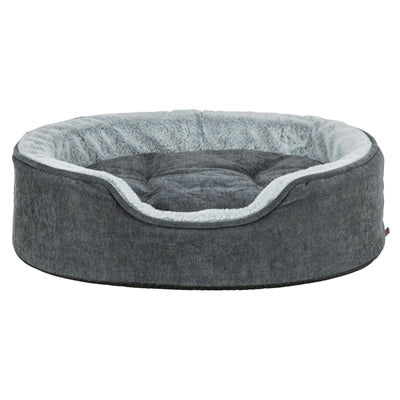 Trixie Vital Hondenmand Lino Soft Ovaal Grijs / Lichtgrijs 60X45 Cm