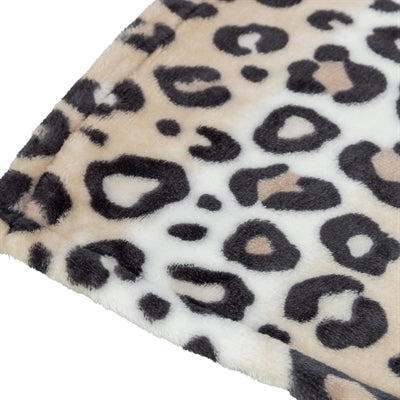 Trixie Hondendeken Leo Softpluche Panterprint Creme 70X50 Cm