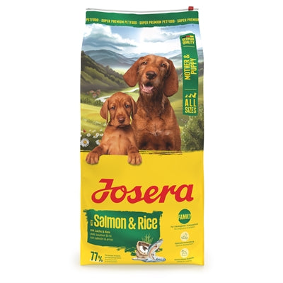 Josera All Sizes Mother/Puppy Salmon / Rice 12,5 Kg