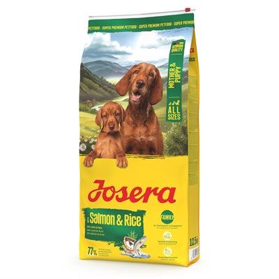 Josera All Sizes Mother/Puppy Salmon / Rice 12,5 Kg