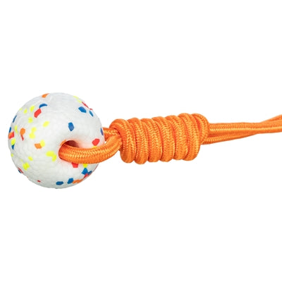 Trixie Bal Aan Touw Light & Strong Wit / Meerkleurig 7,5X7,5X40 Cm 3 St