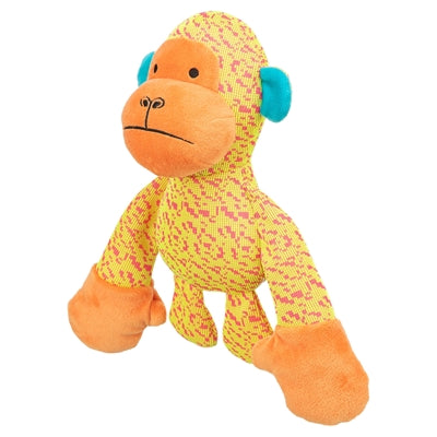 Trixie Aap Stof Geel / Oranje 27X26X10,5 Cm