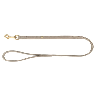 Trixie Hondenriem Pure Leer Lichtgrijs 120X1 Cm