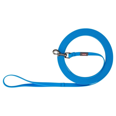 Trixie Sleeplijn Easy Life Gripvast Waterafstotend Afwasbaar Blauw 500X1,3 Cm