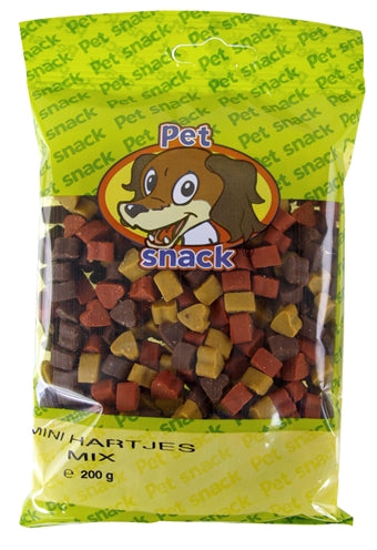 Petsnack Zzzpetsnack Mini Hartjes Mix 14X200 Gr