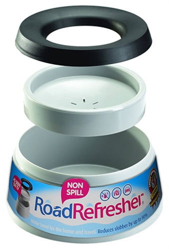 Road Refresher Drinkbak Voor Onderweg Grijs Large 24,5X24,5X10,5 Cm
