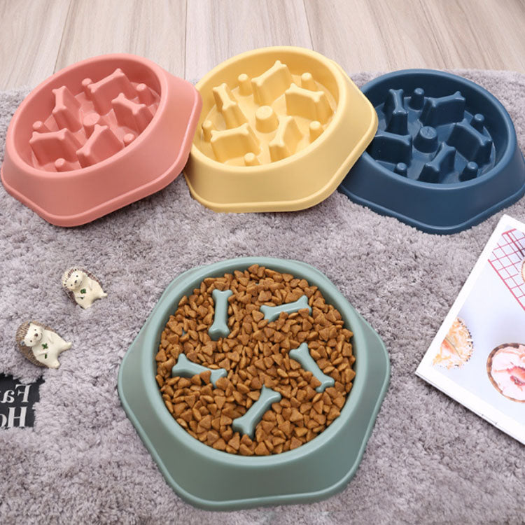 Anti-Schrok Voerbak voor Honden – Langzaam Eten - Slowfeeder hond, Anti-slip, Anti-Knoei & Duurzaam