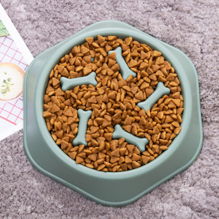 Anti-Schrok Voerbak voor Honden – Langzaam Eten - Slowfeeder hond, Anti-slip, Anti-Knoei & Duurzaam