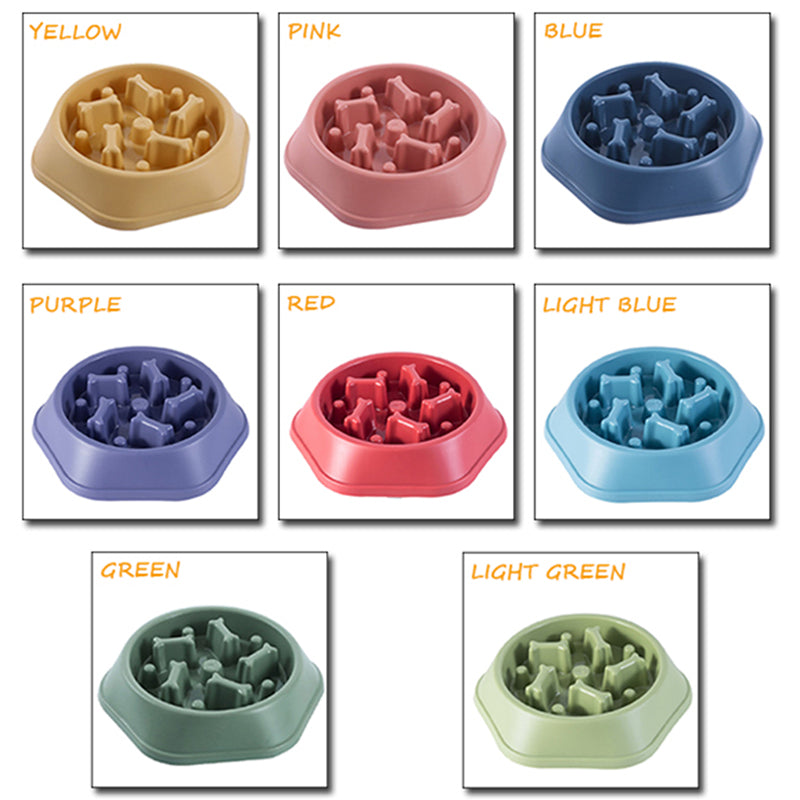 Anti-Schrok Voerbak voor Honden – Langzaam Eten - Slowfeeder hond, Anti-slip, Anti-Knoei & Duurzaam