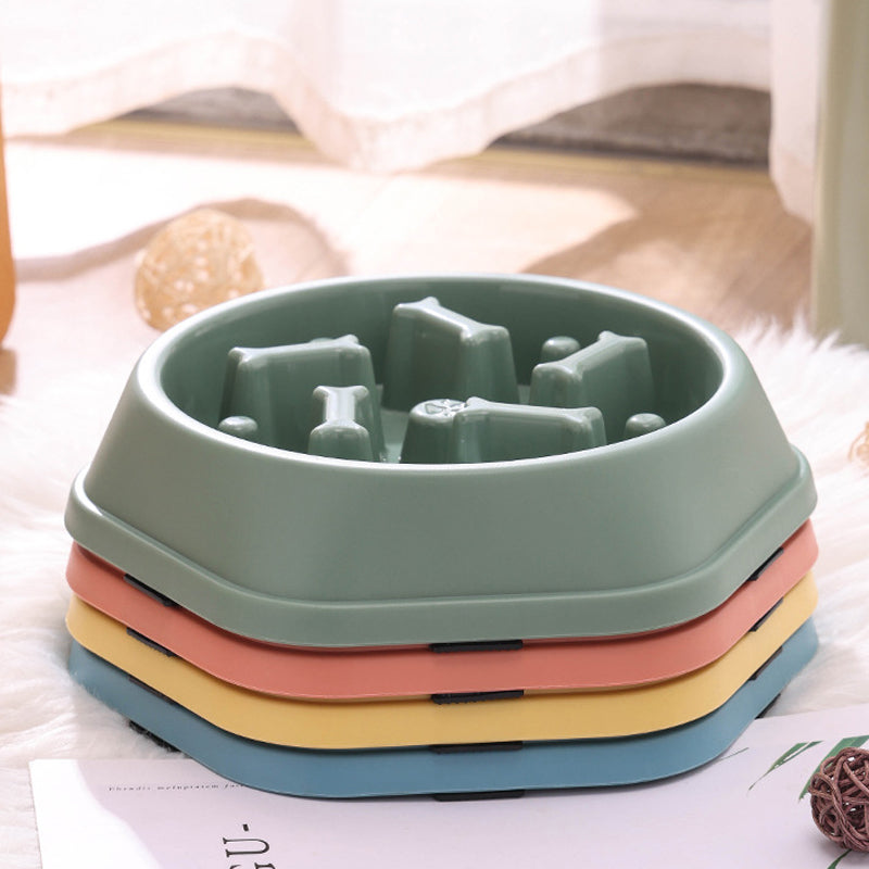 Anti-Schrok Voerbak voor Honden – Langzaam Eten - Slowfeeder hond, Anti-slip, Anti-Knoei & Duurzaam